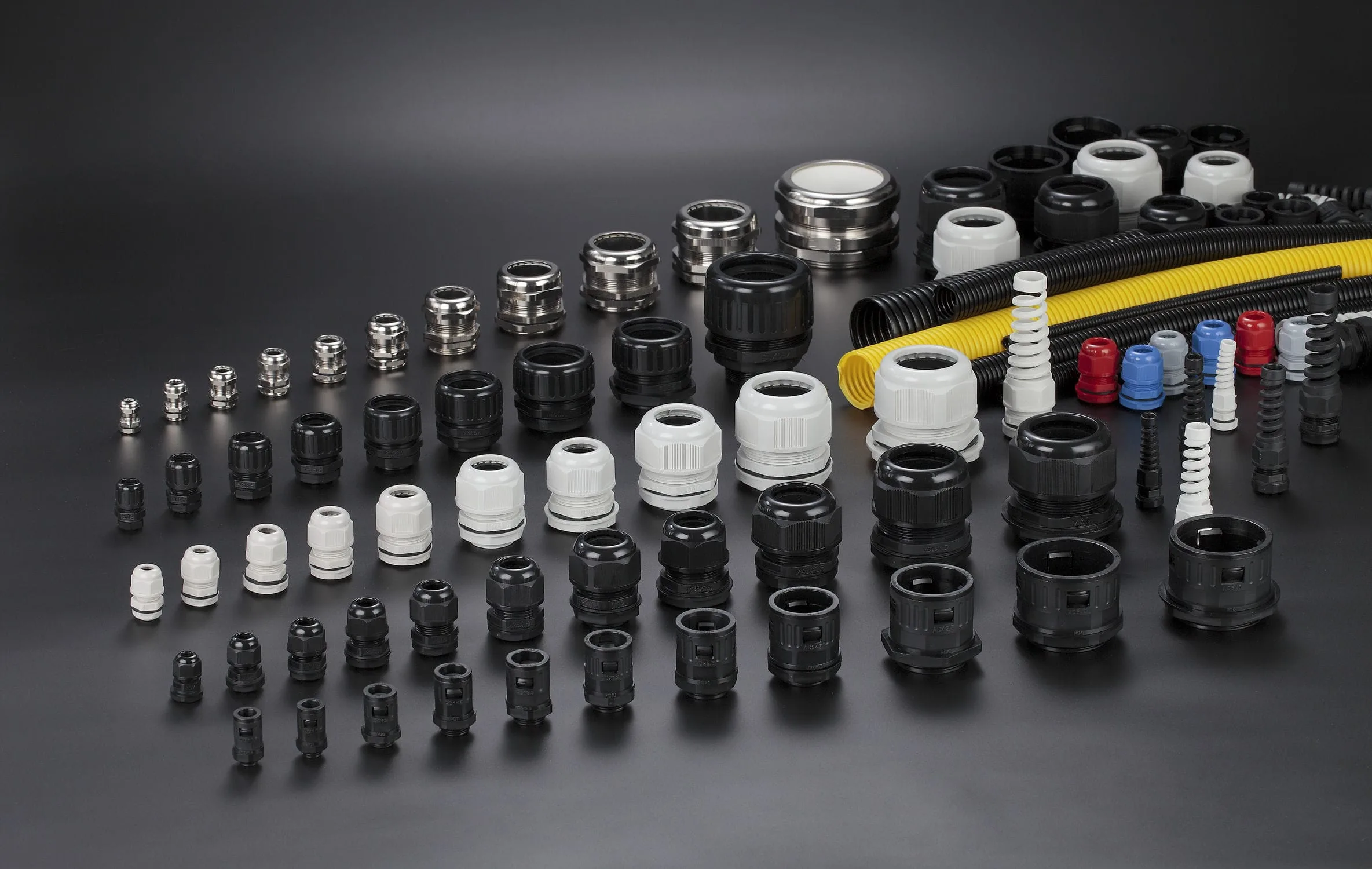 YOCL nylon and metal cable glands and entry accessories