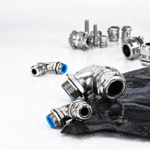 90 Degree Elbow Metal Cable Gland