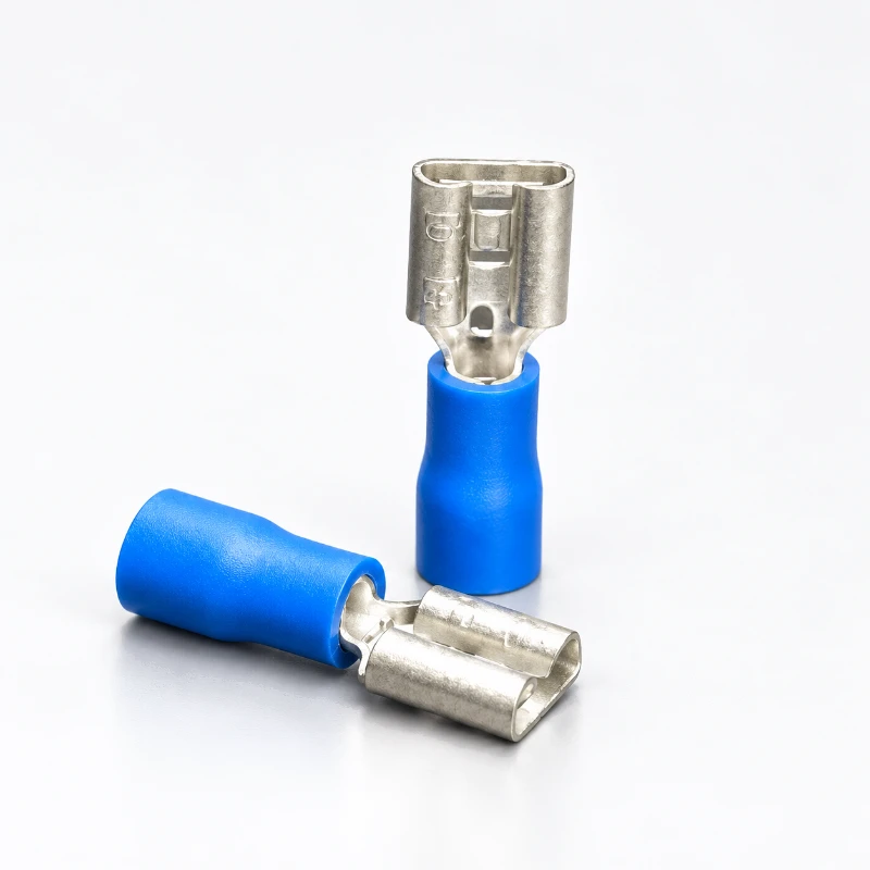 FDD/FDVD Pre-insulating Female Terminals (Single and Double Crimp)