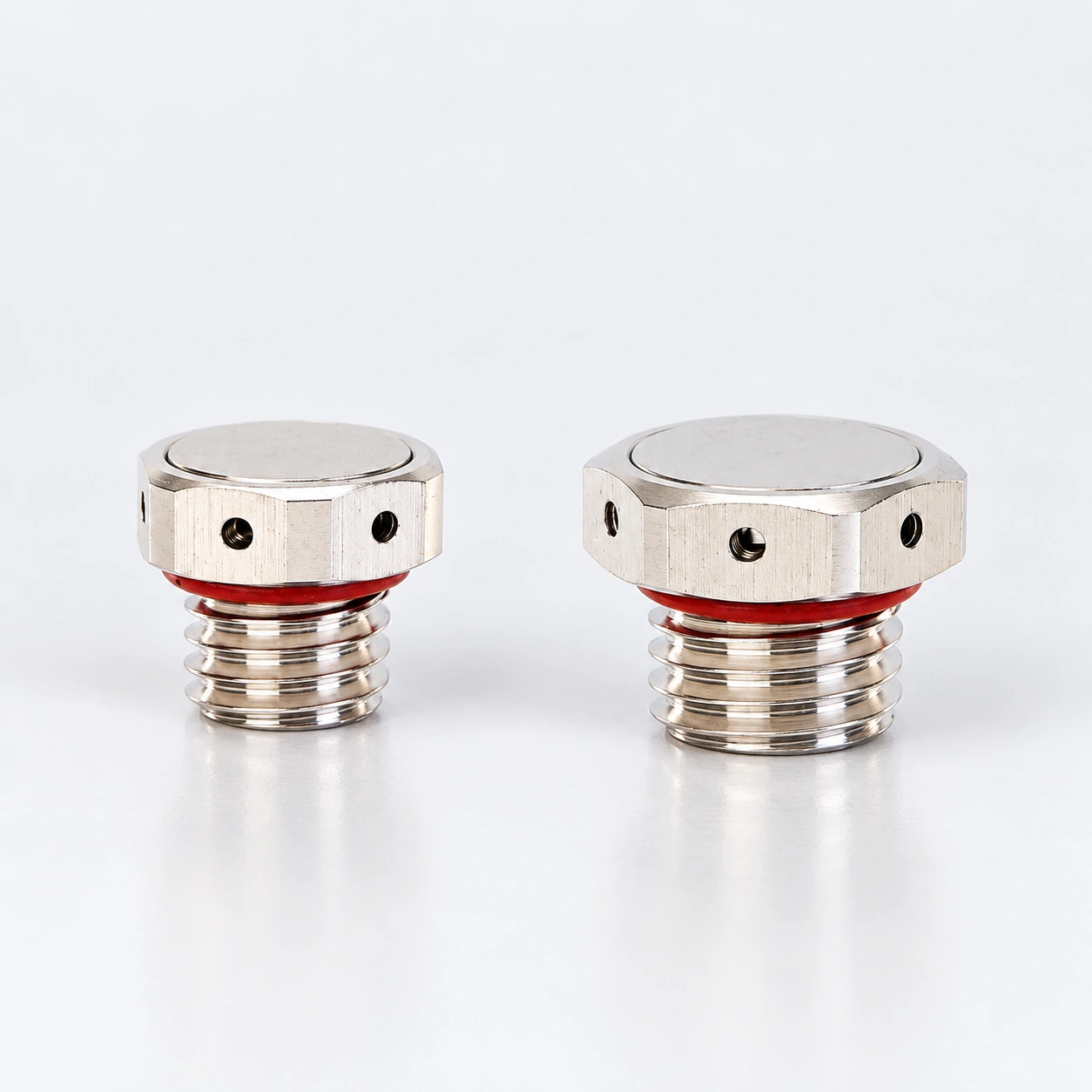 Flat Hexagonal Stainless Steel Vent Plugs
