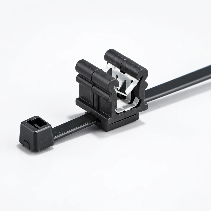 HSS Two Piece Edge Fixing Cable Ties