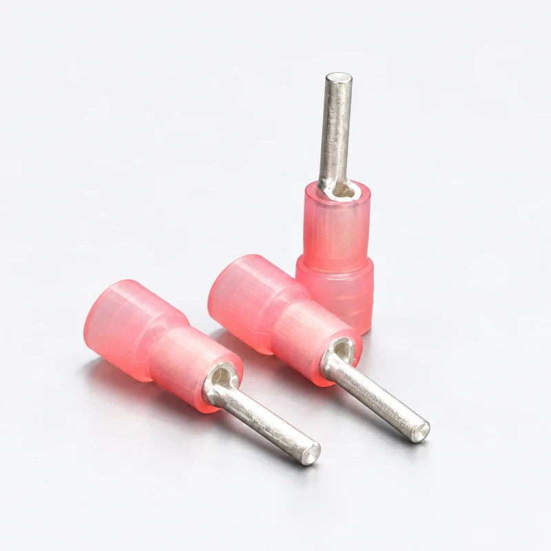 PTNY/PTNYD Nylon Pin Terminals (Single and Double Crimp)