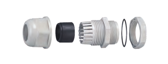 One-Piece Nylon Cable Gland – PG Thread dimension drawing