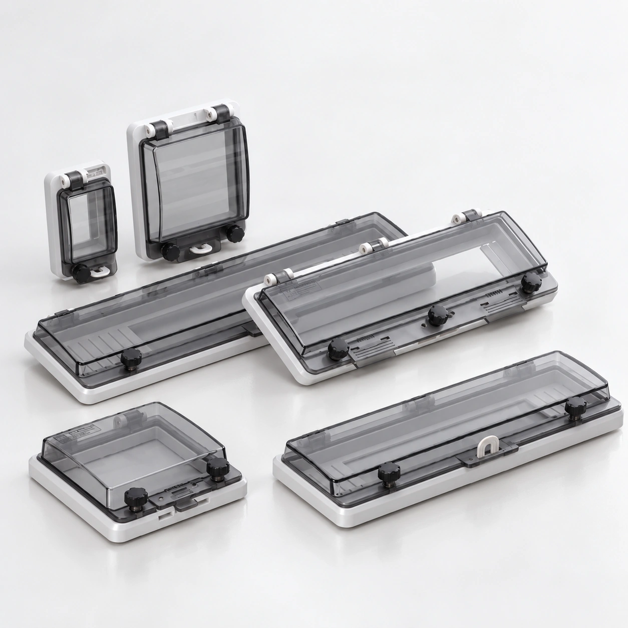 SK-WH Lockable Waterproof Transparent Protective Window Hood Series