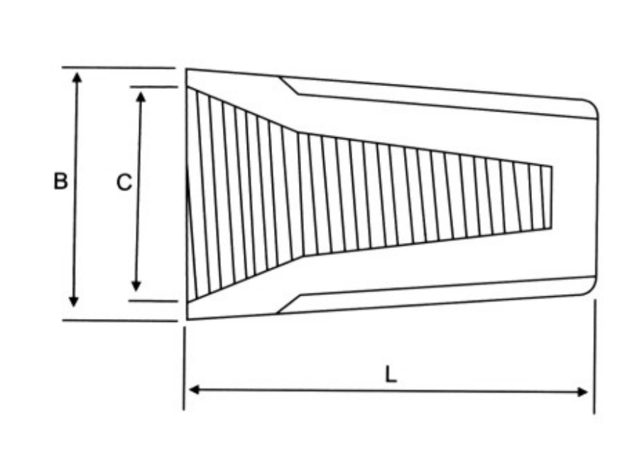 SP Wire Nut Connectors dimension drawing