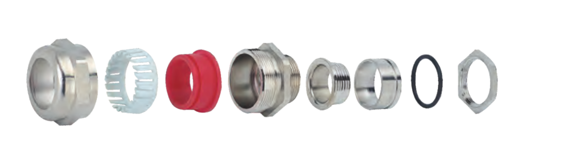 VO-1 Single Seal Explosion-Proof Cable Gland dimension drawing