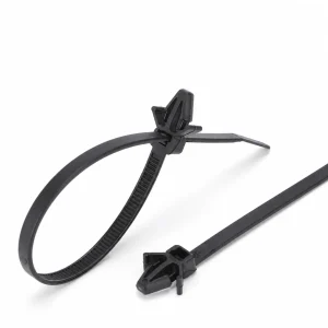 126-00123 Round-Hole Arrowhead Cable Tie with Wings product image