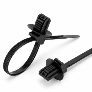 126-00200 Oval Hole Push-Mount Cable Tie with Disc product image