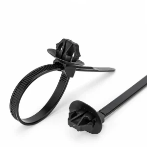 126-00207 Oval-Hole Arrowhead Cable Tie with Disc product image