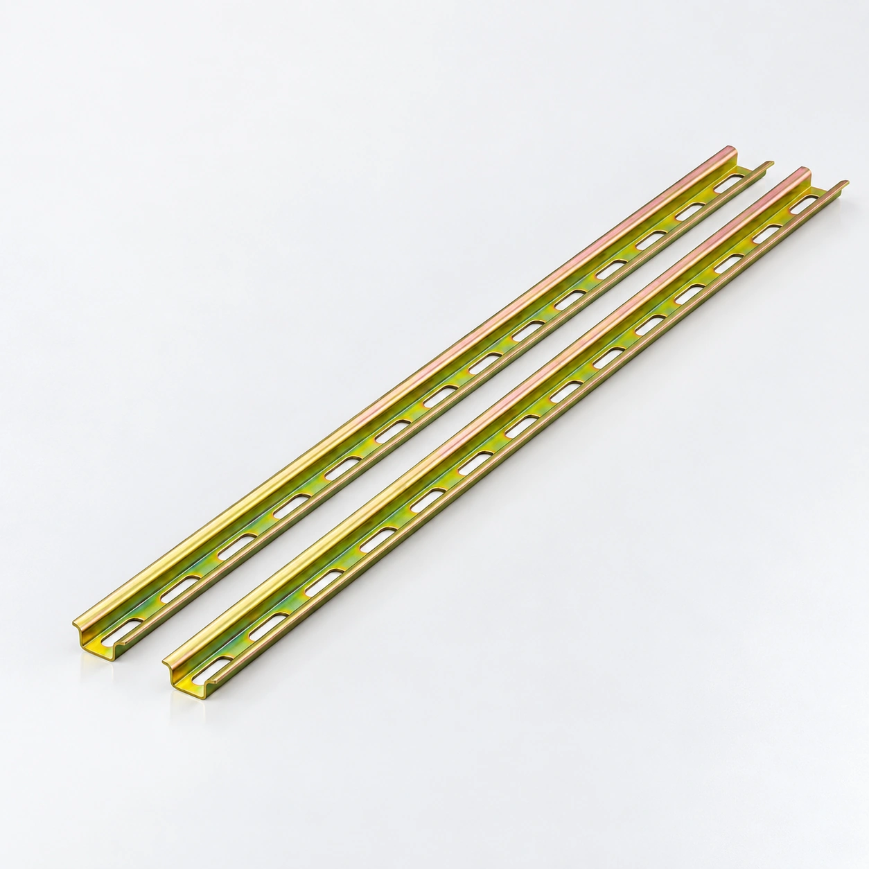 15 × 5.5 mm Mini Rail en acier DIN