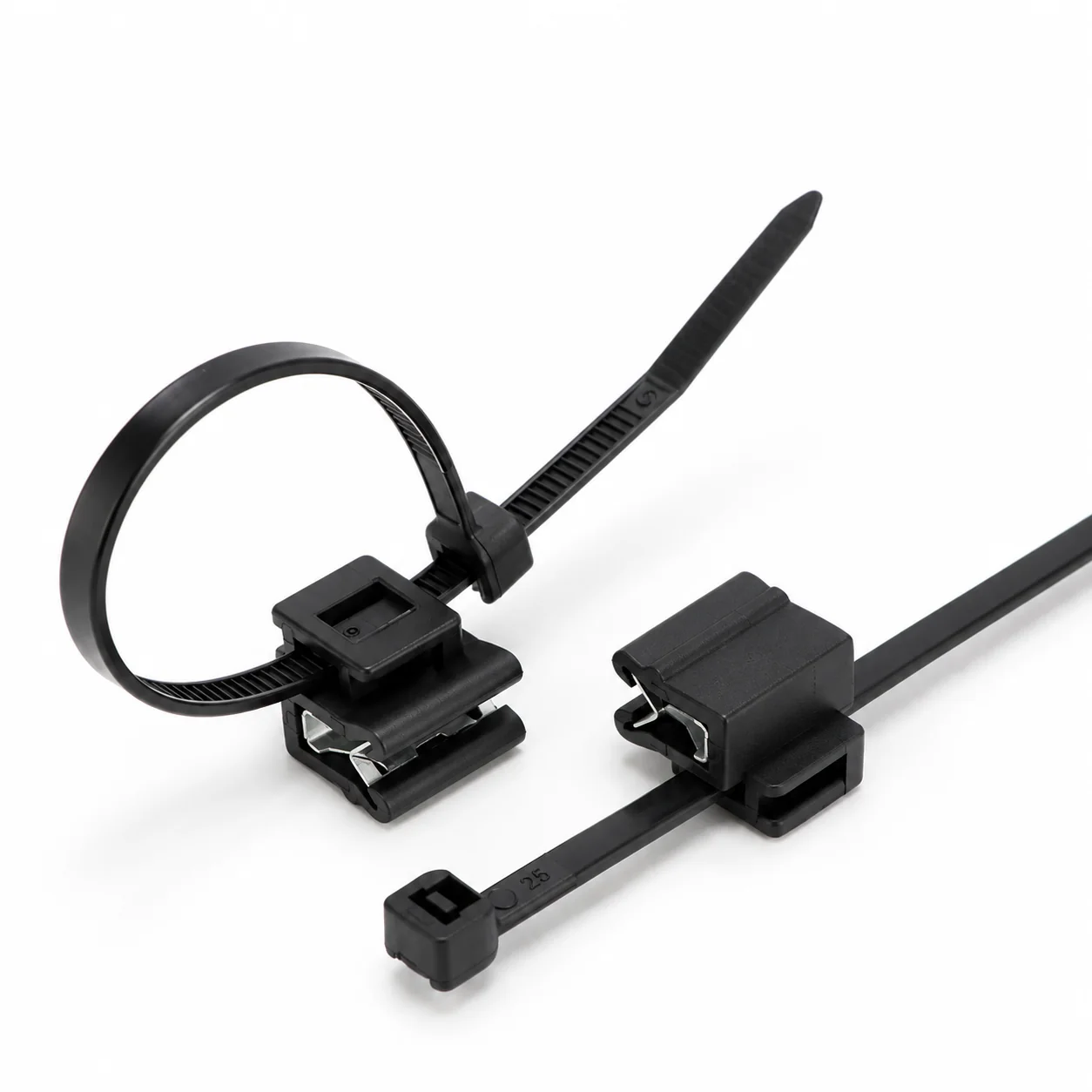 156-00529 Releasable Push-Mount Cable Tie with Disc