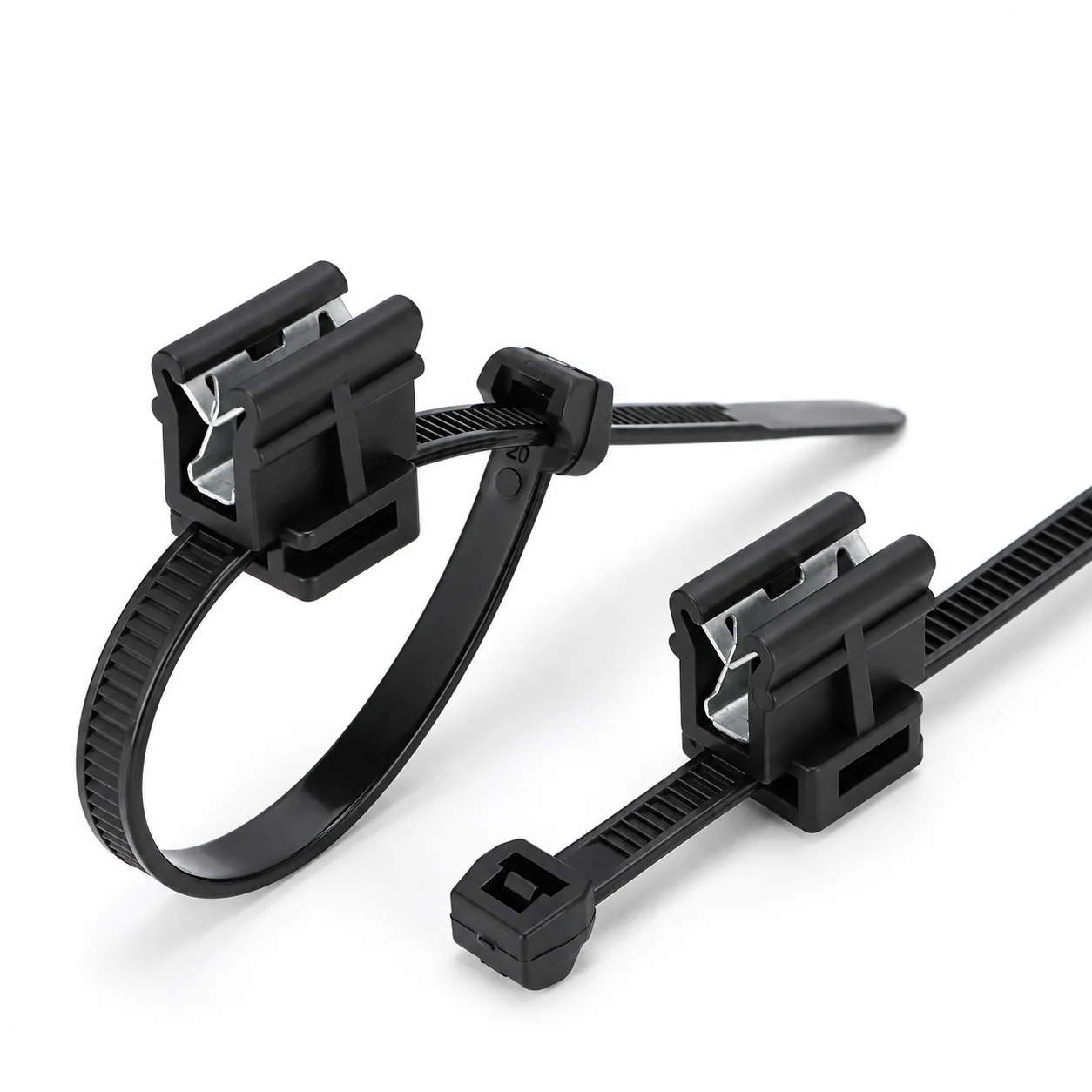 156-00642 Top-Mount Edge Cable Tie, Outside Serrated