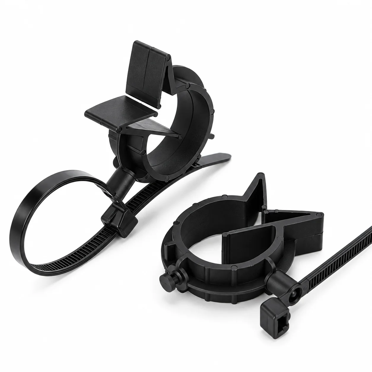 156-00696 360° Rotatable Cable Tie with Tube Clip