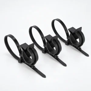 156-00777 Rotatable Cable Tie with Pipe Clip product image