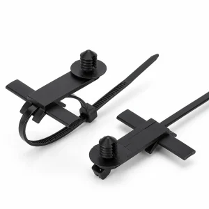 156-00933 Oval-Hole Fir-Tree Cable Tie with Disc product image