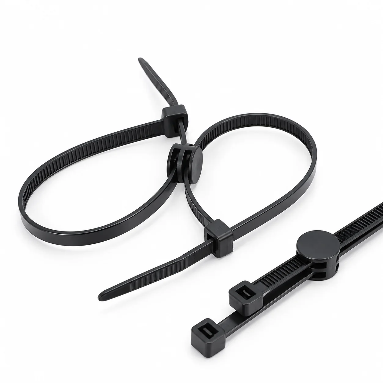 156-00999 Dual-Bundle Parallel Routing Cable Tie