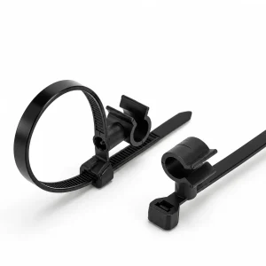 156-01158 Rotatable Cable Tie with Tube Clip product image
