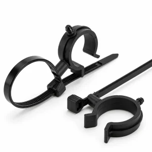 156-01190 360° Rotatable Cable Tie with Tube Clip product image