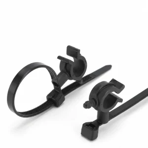 156-01236 Rotatable Cable Tie with Pipe/Tube Clip product image