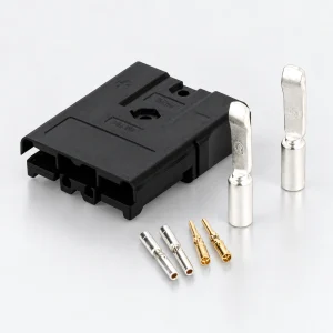 75A Double-Pole Power Connector with Auxiliary Contacts product image