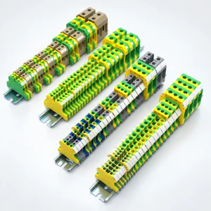 SAK Series Screw Clamp DIN Rail Terminal Blocks product image