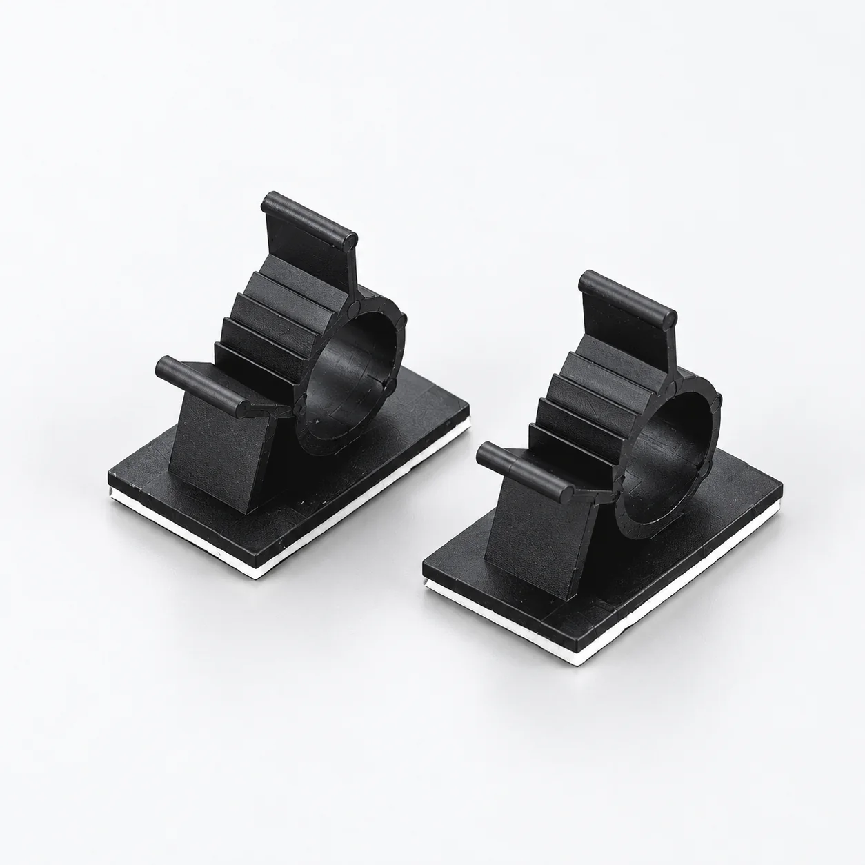 Self-Adhesive Releasable Cable Clamps