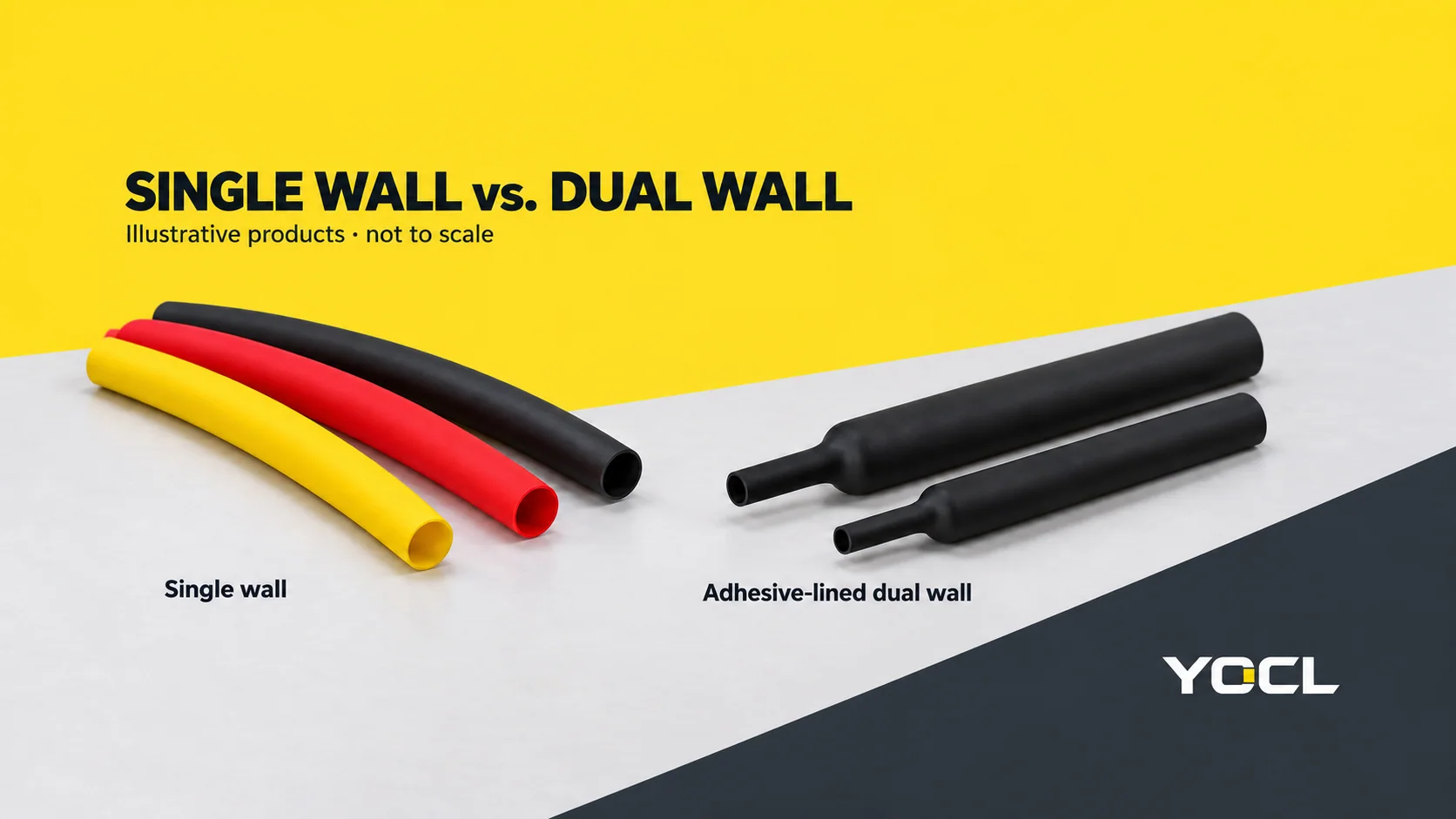 Single Wall vs. Dual Wall Heat Shrink Tubing