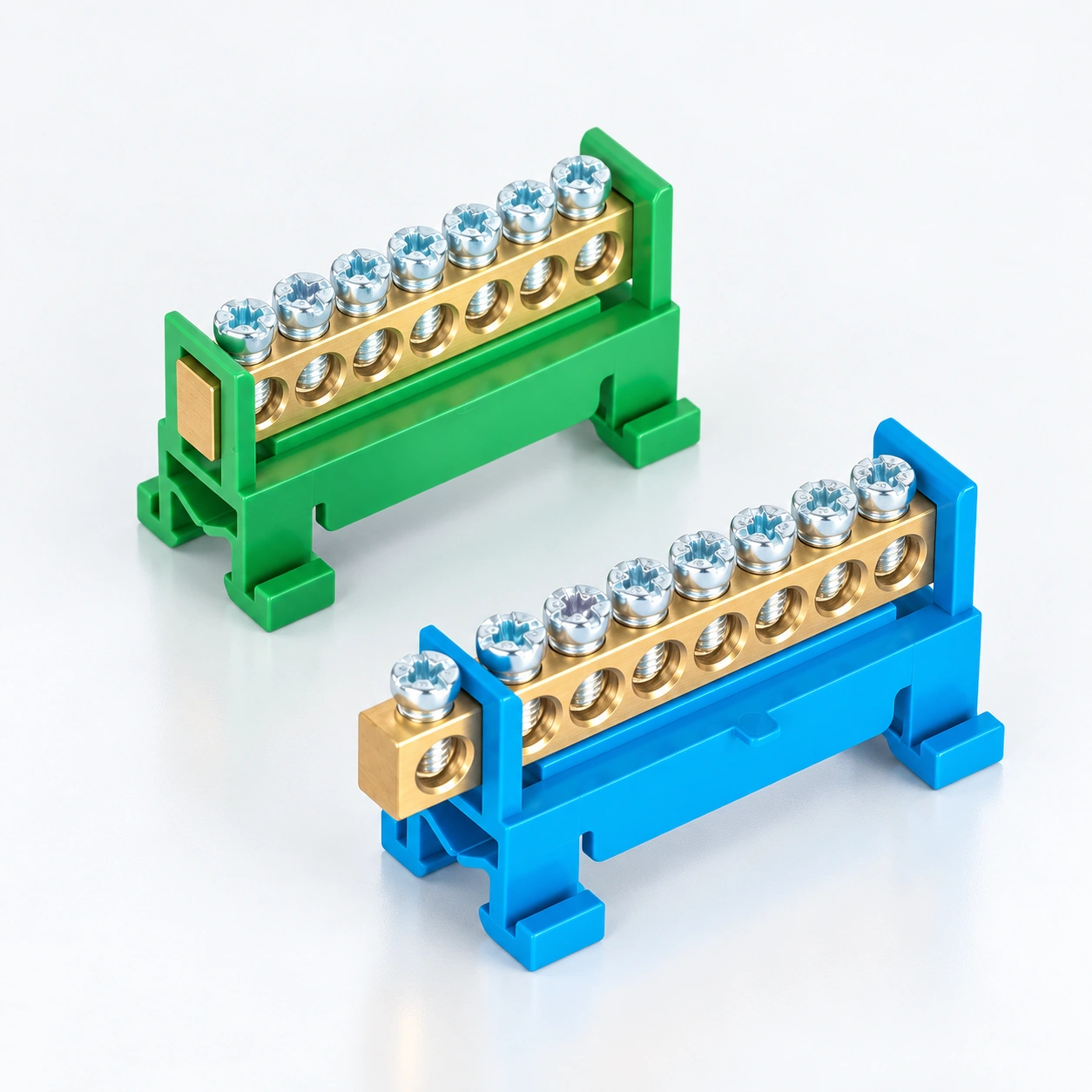 YOCL ELEKTRO BS009-0609 Messing-Sammelschiene