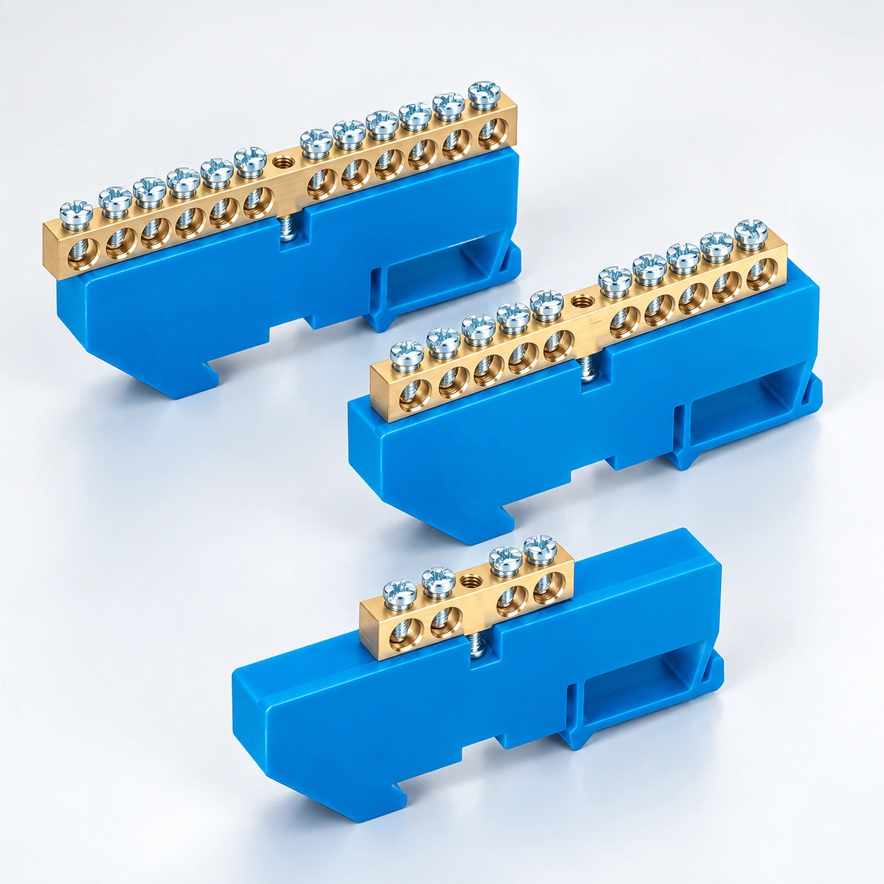 YOCL ELEKTRO BS010-0609 Messing-Sammelschiene