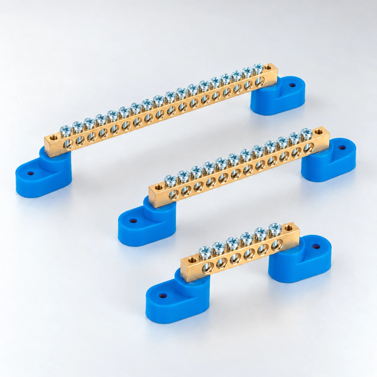 YOCL ELEKTRO BS019-0609 Messing-Sammelschiene