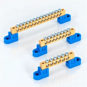 YOCL ÉLECTRIQUE BS019-0812 Barrette de neutre en laiton image produit